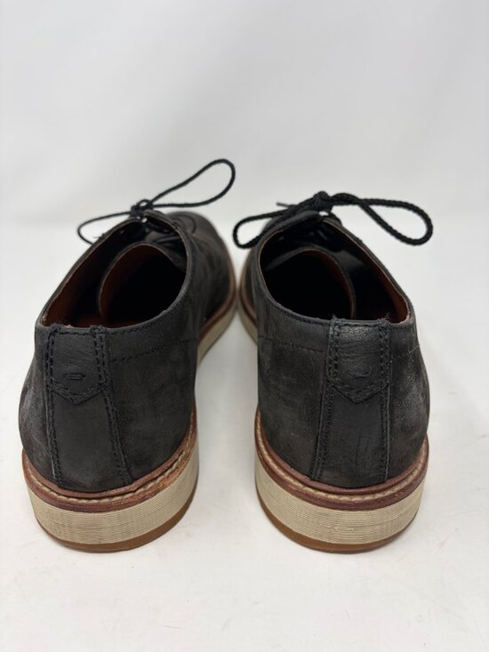 Frye men\'s shoes 11 black leather lace up derby *flaw* main image 11
